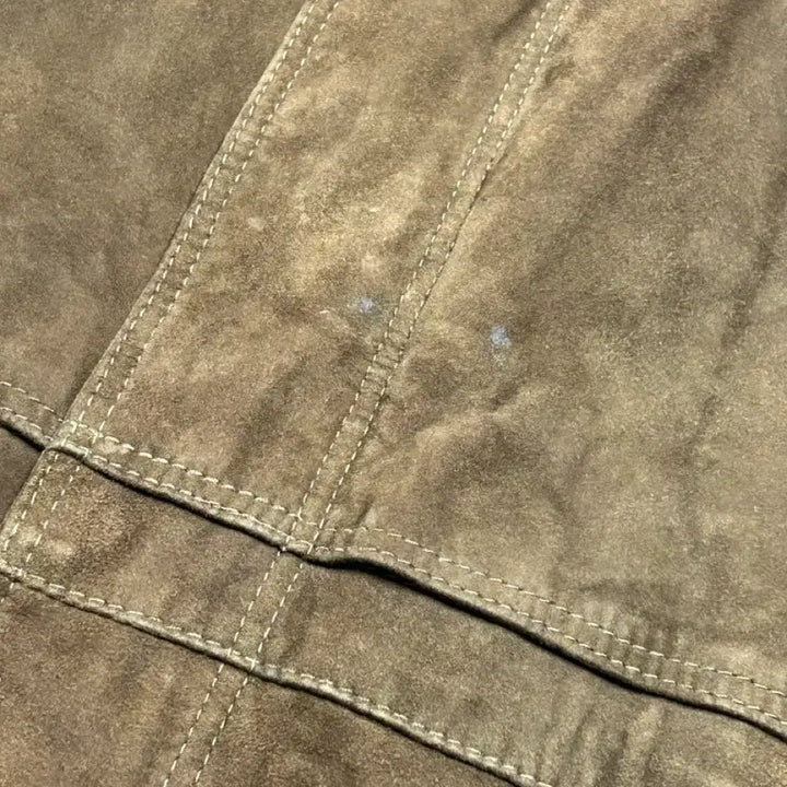 [BUNJANG] Burberry 90s Suede Half Coat / 90s 버버리 스웨이드 하프코트