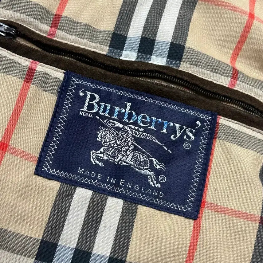 [BUNJANG] Burberry 90s Suede Half Coat / 90s 버버리 스웨이드 하프코트