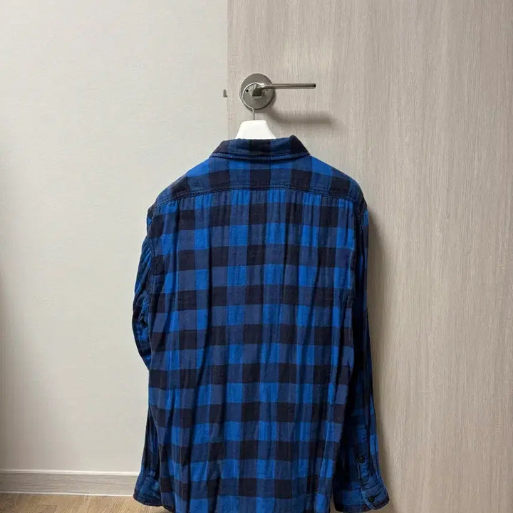 [BUNJANG] Polo Blue Check Shirt L Size / 폴로 블루 체크 남방 L사이즈
