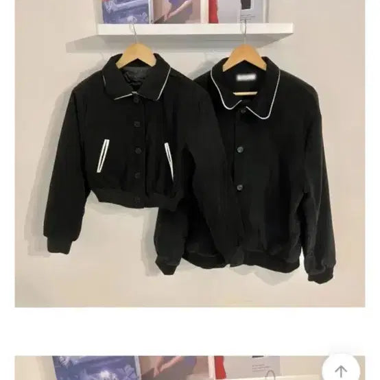 [BUNJANG] Corduroy Crop Varsity Jacket / 코듀로이 크롭 바시티