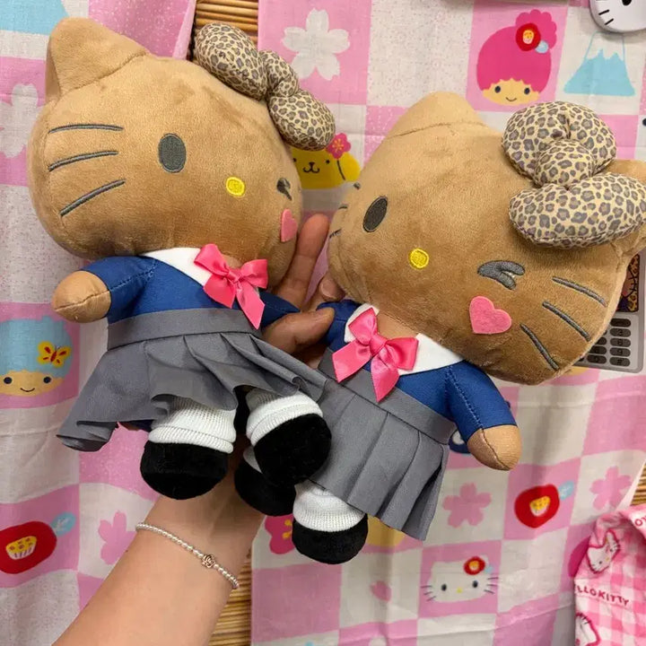 [BUNJANG] Sanrio Kitty Kogal Dolls Set / 보관상품 세일 정리 일본 키티 코갸루 인형 2 개 셋트