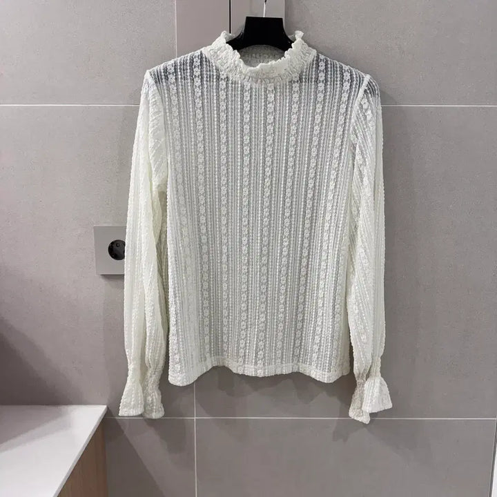 [BUNJANG] GU Jiyu Lace Blouse / GU 지유 레이스블라우스