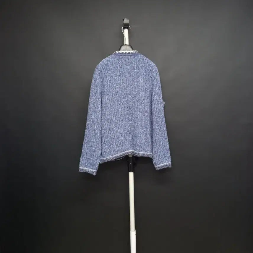 [BUNJANG] G-Cut Tweed Cardigan Jacket (F) / 새 지컷 춘추 겨울간절기 트위드직조 가디건자켓 F 44-77
