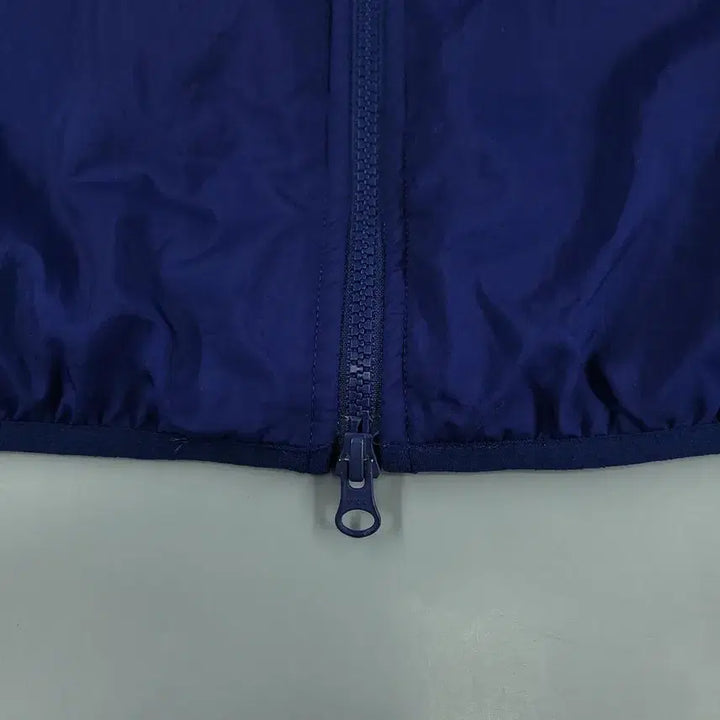 [BUNJANG] Adidas 00s Blue White Striped Pattern Raglan Shirt / 나이키 화이트 네이비 네온오렌지 배색 스우시 로고 라이닝 레글런 루즈핏