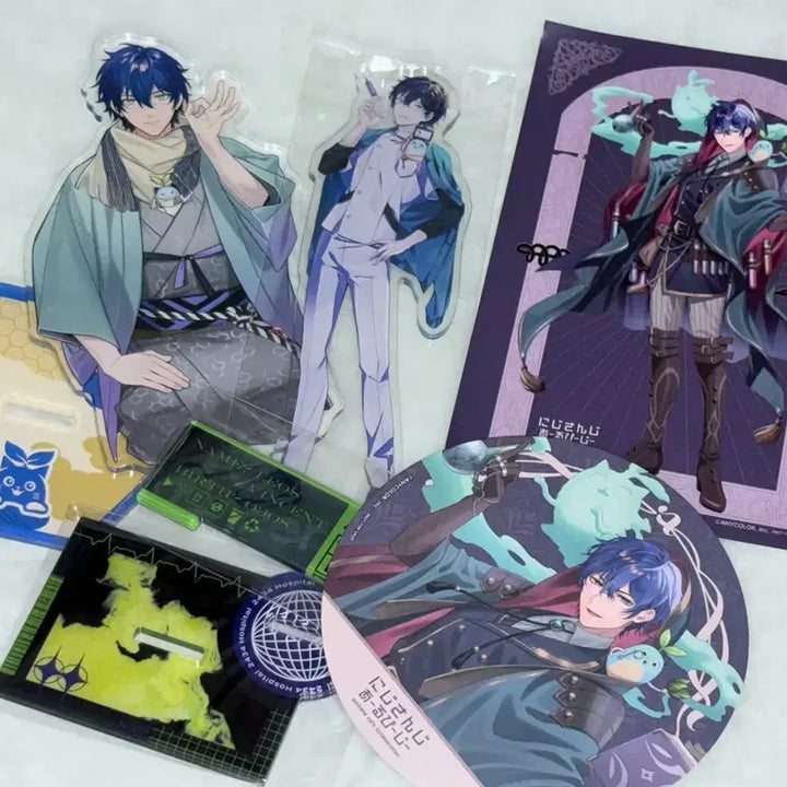 [BUNJANG] Nijisanji Leos Vincent Goods Bundle Set / 니지산지 레오스 빈센트 굿즈 일괄