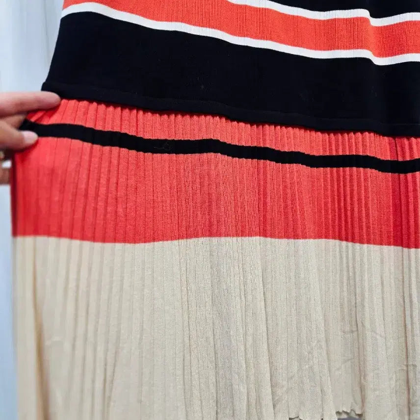 [BUNJANG] Valley Girl Knit Pleated Dress / 밸리걸  니트원피스