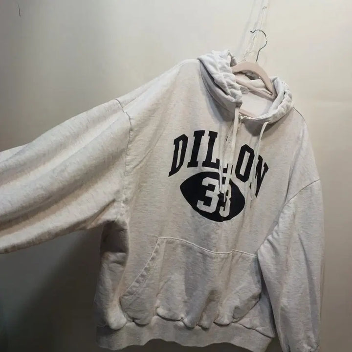 [BUNJANG] ROCO Dillon Gray Hoodie / 남여공용 딜론 프린팅 후드티 그레이허리40사이즈 봄가을  63342