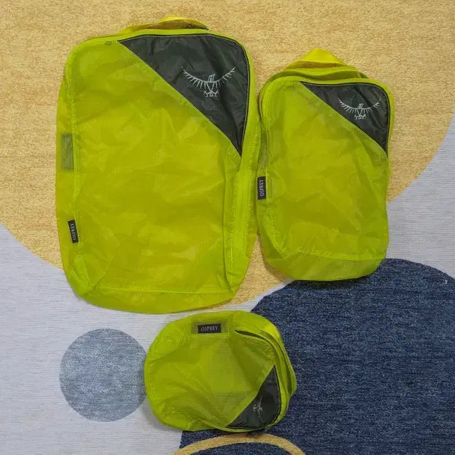 [BUNJANG] Osprey Ultralight Packing Cube Set (3 Sizes) / 오스프리 울트라라이트 패킹 큐브 3종 세트