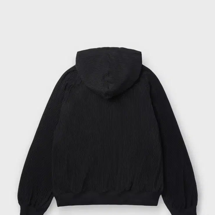 [BUNJANG] Iro Man Ombelines Pleated Hooded Jumper / 이로 맨 Ombelines 플리츠 후드 점퍼