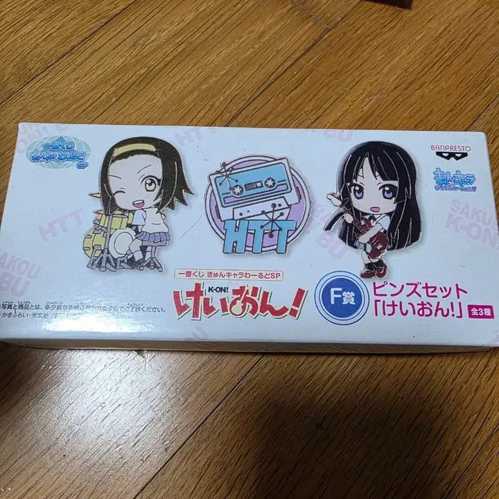[BUNJANG] K-ON! Ichiban Kuji Ritsu &amp; Mio Pin Badges / 케이온 이치빙쿠지 F상 리츠 미오 핀벳지