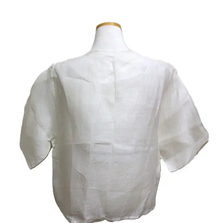 [BUNJANG] Z956 Embroidered Ramie Shirt (Women&
