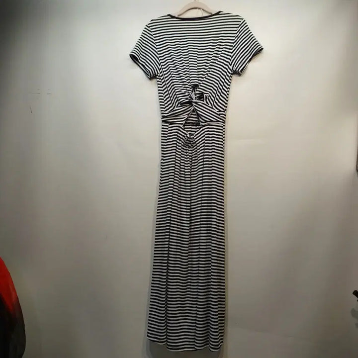 [BUNJANG] Striped Long Dress Summer 75 / 스트라이프 롱 원피스 반팔 75사이즈 여름  63346