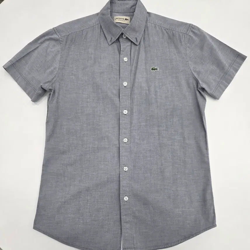 [SOLD OUT] [드라이완료] 라코스테 그레이 반팔 셔츠(95)