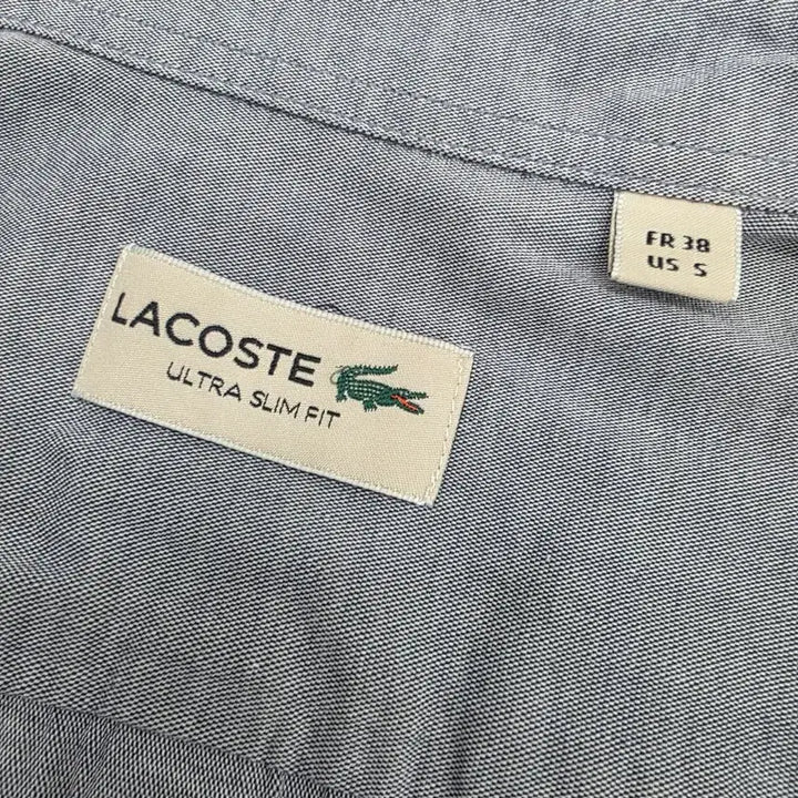 [SOLD OUT] [드라이완료] 라코스테 그레이 반팔 셔츠(95)