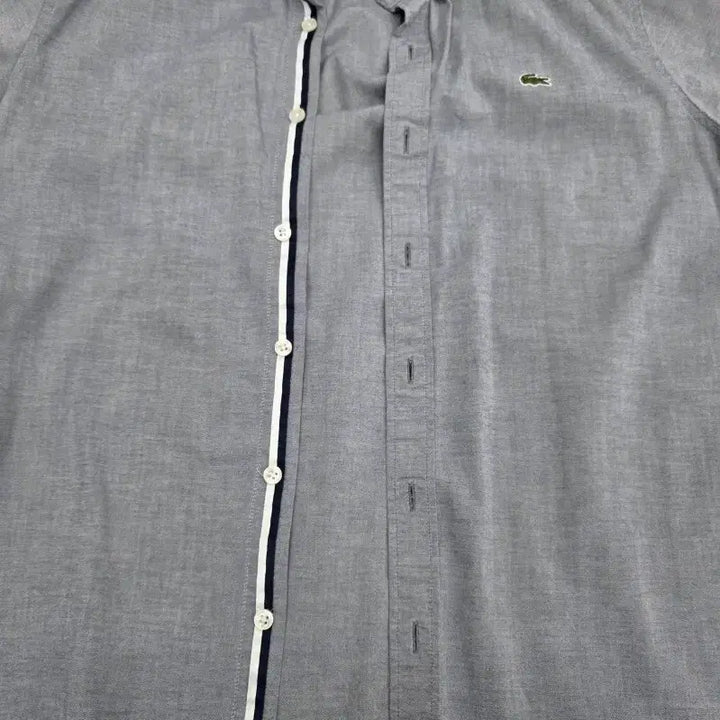 [SOLD OUT] [드라이완료] 라코스테 그레이 반팔 셔츠(95)