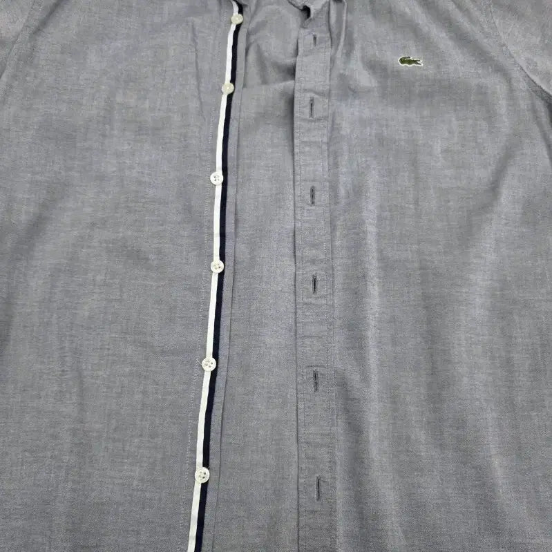 [SOLD OUT] [드라이완료] 라코스테 그레이 반팔 셔츠(95)