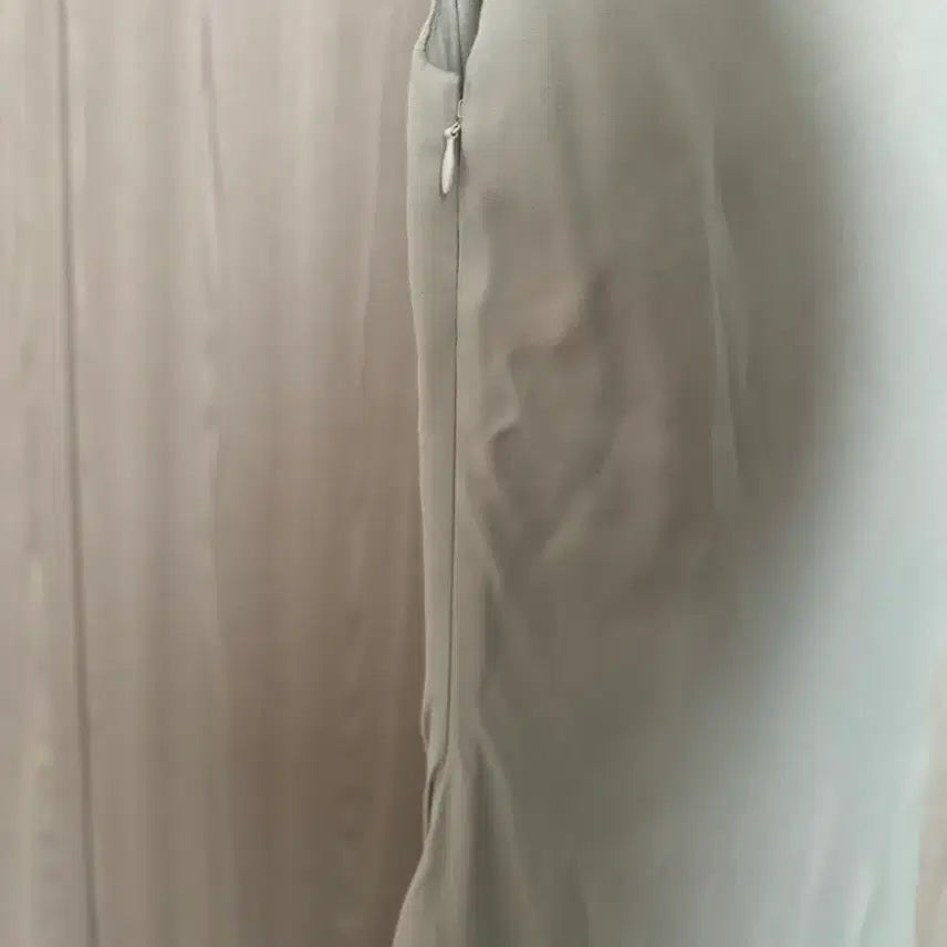 [BUNJANG] Vivienne Westwood Drape Dress - Light Gray - Size 38 / 비비안웨스트우드 여성 연그레이 드레이프 드레스 38