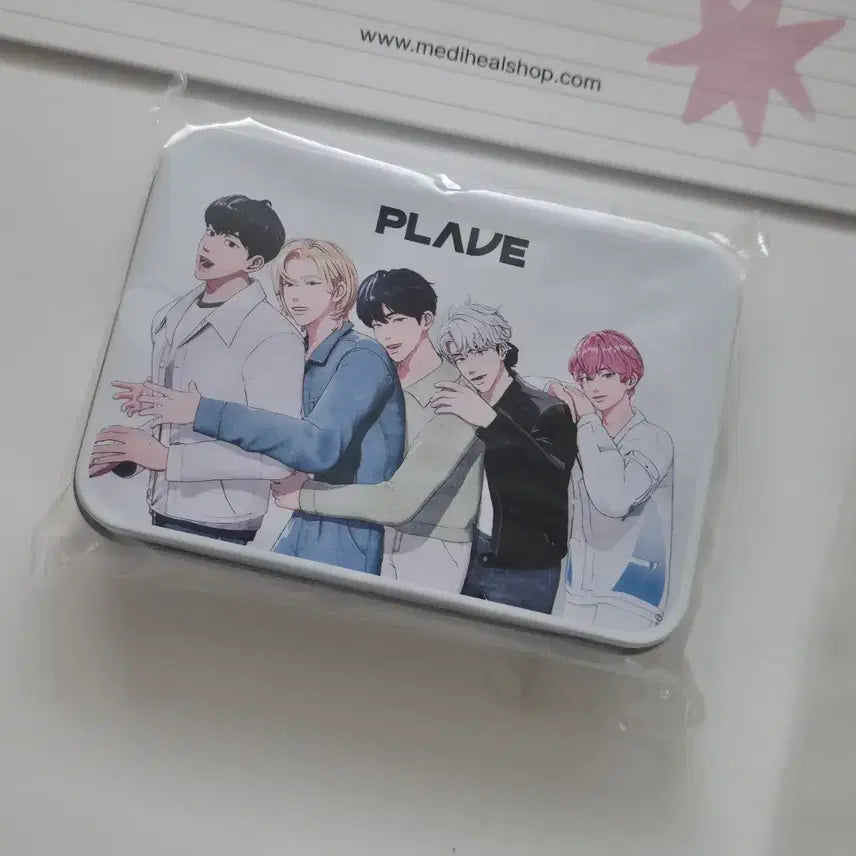 [BUNJANG] PLAVE Mediheal Postcard and Tin Case Bundle Set / 플레이브 메디힐 엽서,틴케이스 일괄