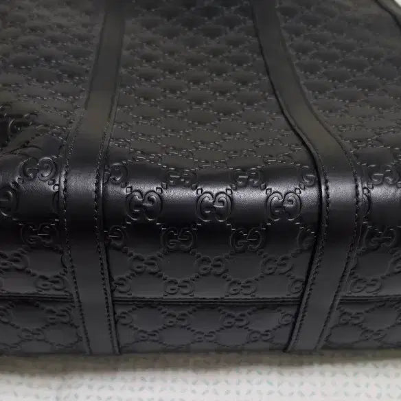 [BUNJANG] Gucci Sima Leather Black Tote Bag / 구찌 시마 레더 블랙 토트백