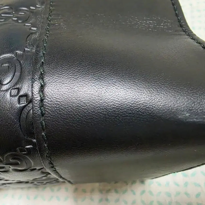 [BUNJANG] Gucci Sima Leather Black Tote Bag / 구찌 시마 레더 블랙 토트백