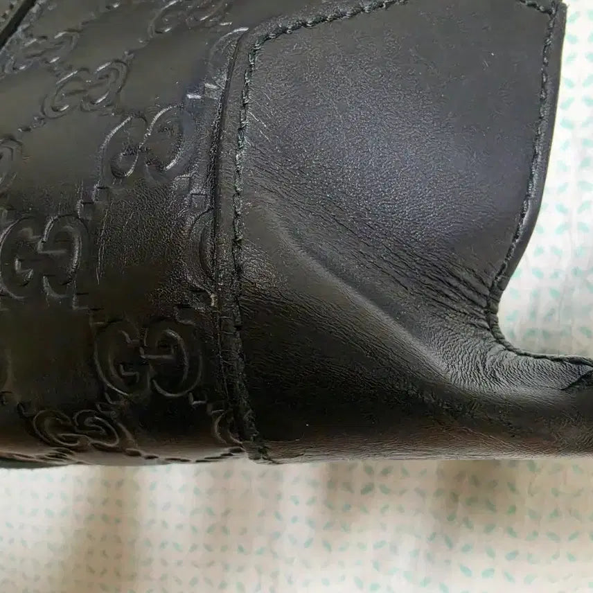 [BUNJANG] Gucci Sima Leather Black Tote Bag / 구찌 시마 레더 블랙 토트백