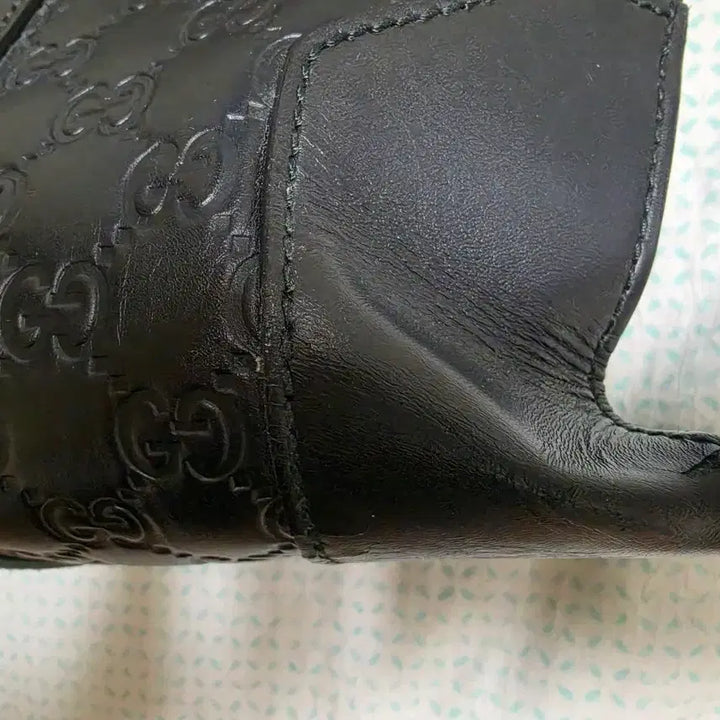 [BUNJANG] Gucci Sima Leather Black Tote Bag / 구찌 시마 레더 블랙 토트백