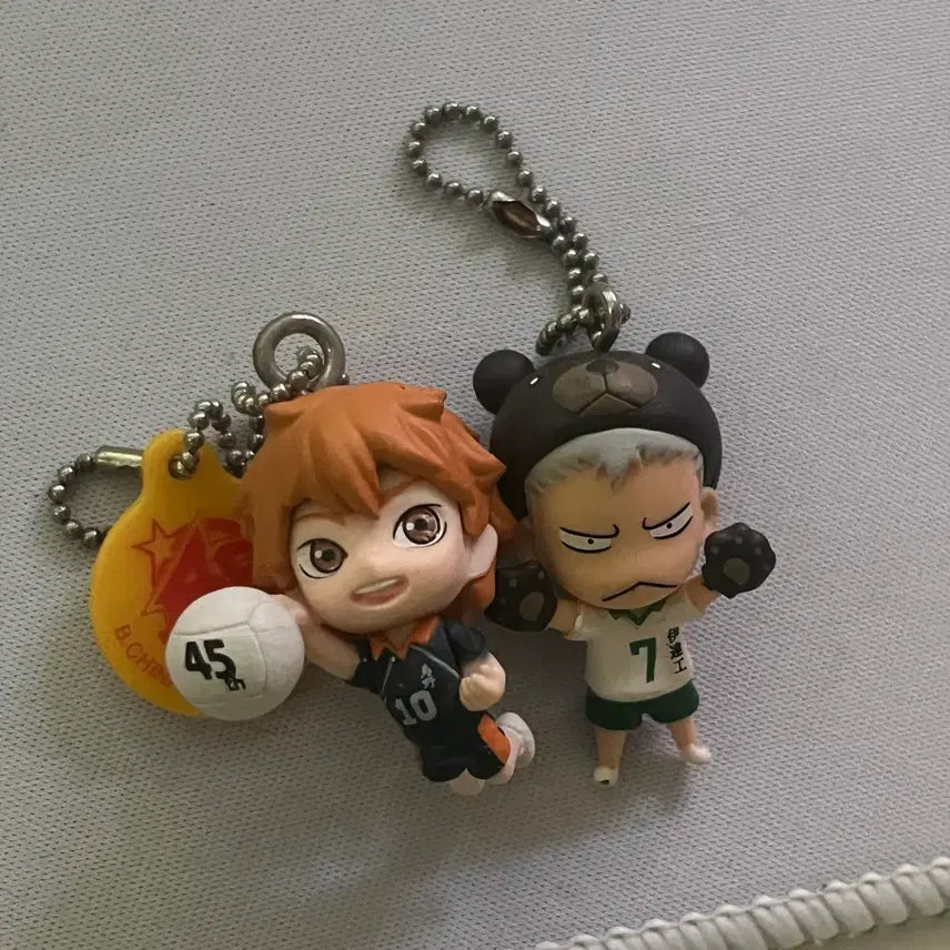 [BUNJANG] Haikyuu 45th Anniversary Jump Limited Hinata Acrylic Figure Keychain / 하이큐 45주년 점프 한정 히나타 키링 판매 아크릴 피규어 인형 만화책
