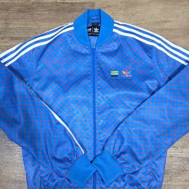 [BUNJANG] Adidas Pharrell Williams Track Top Blue Dot / 아디다스 파렐 윌리엄스 트랙탑 블루 도트
