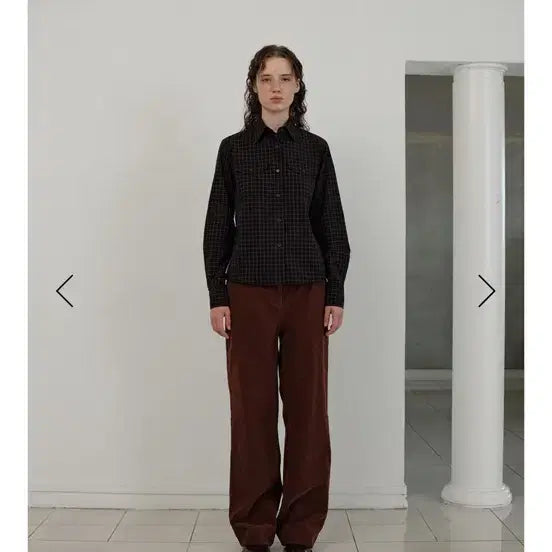 [BUNJANG] The Barnet Check Pocket Shirt (Small) / 더바넷 체크셔츠