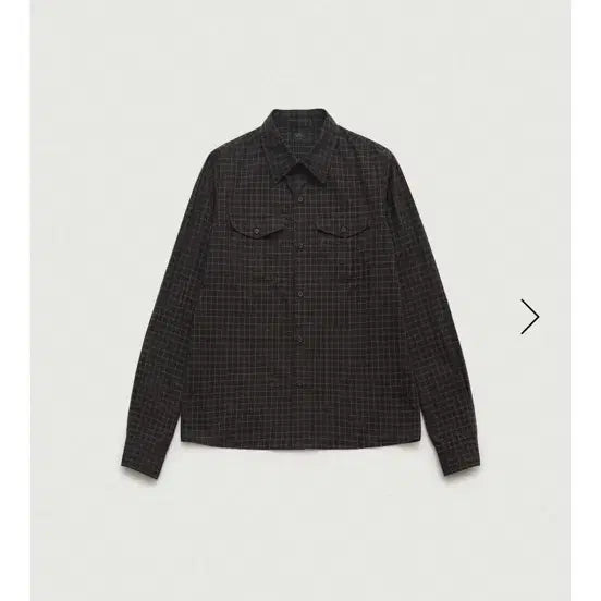 [BUNJANG] The Barnet Check Pocket Shirt (Small) / 더바넷 체크셔츠