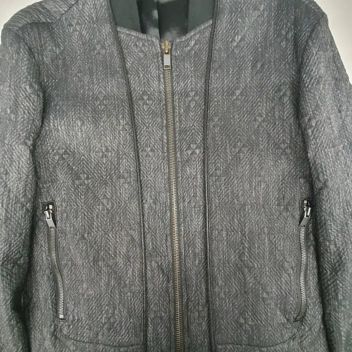 [BUNJANG] System Dark Gray Blouson Jacket / 시스템 블루종 자켓~무료배송
