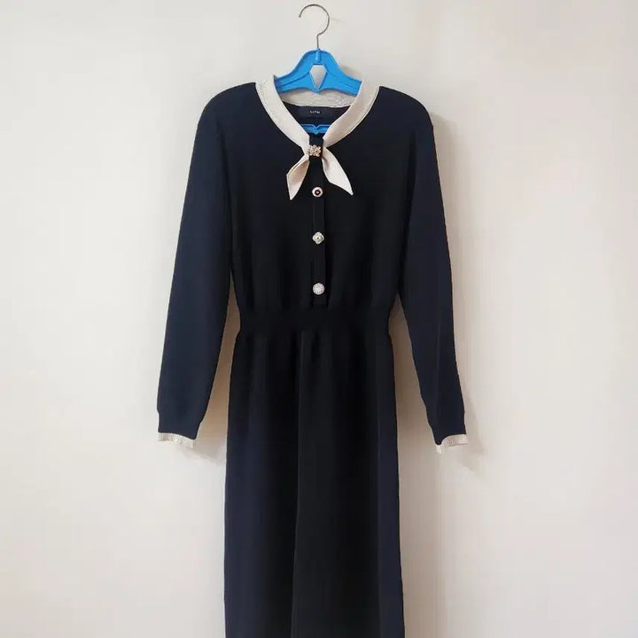 [BUNJANG] Satin Knit Dress (Size 55) / SATIN 니트원피스(55)