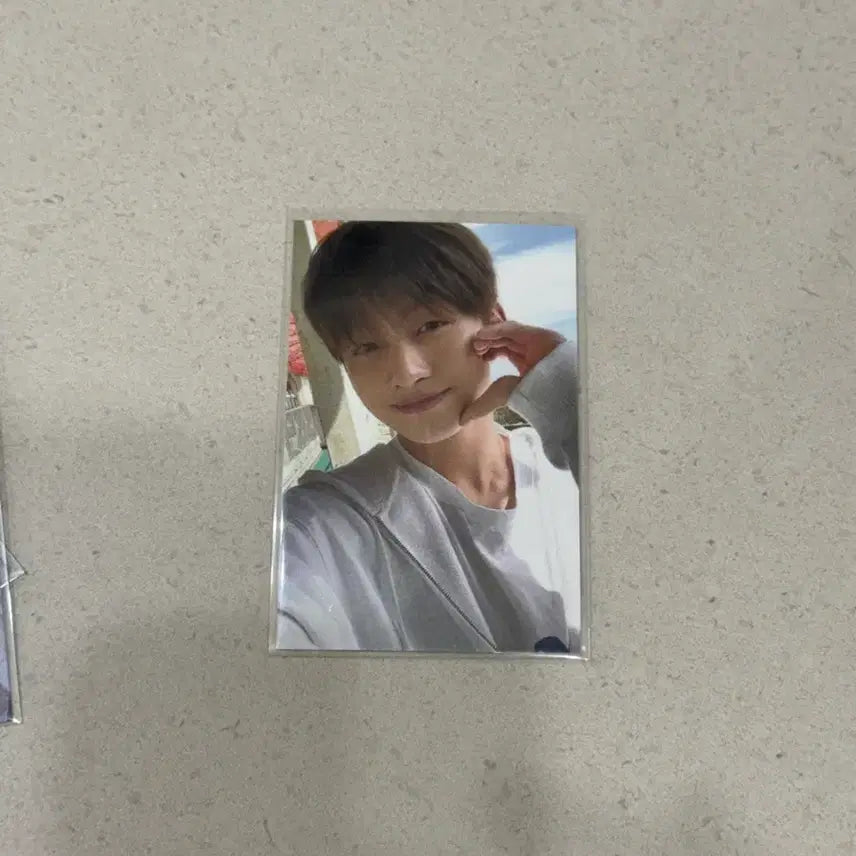 [BUNJANG] TWS Jihoon Sparkling Blue First Encounter Photocard / 투어스 지훈 공방 포카 스파클링 블루 첫만남