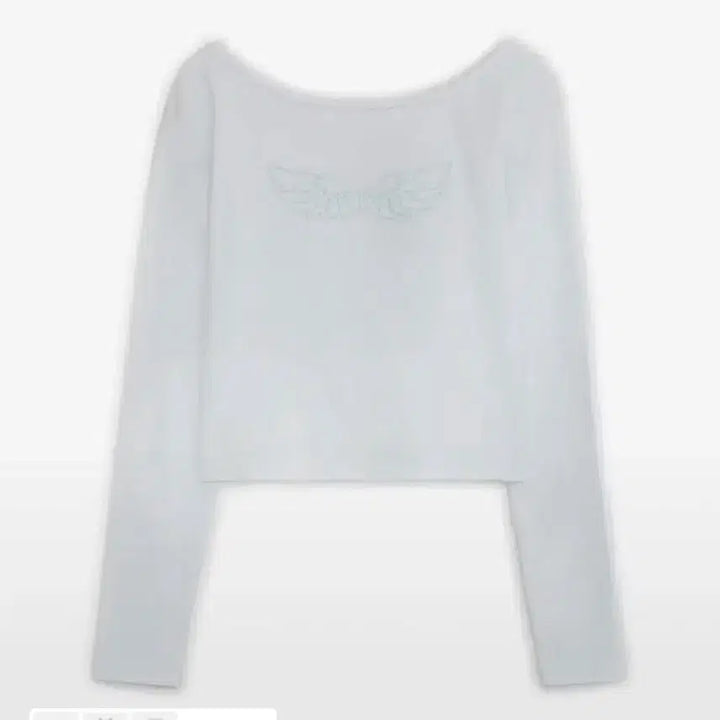 [BUNJANG] Hug Your Skin Angel Wing Top White / 허그유어스킨 엔젤 윙 탑 화이트