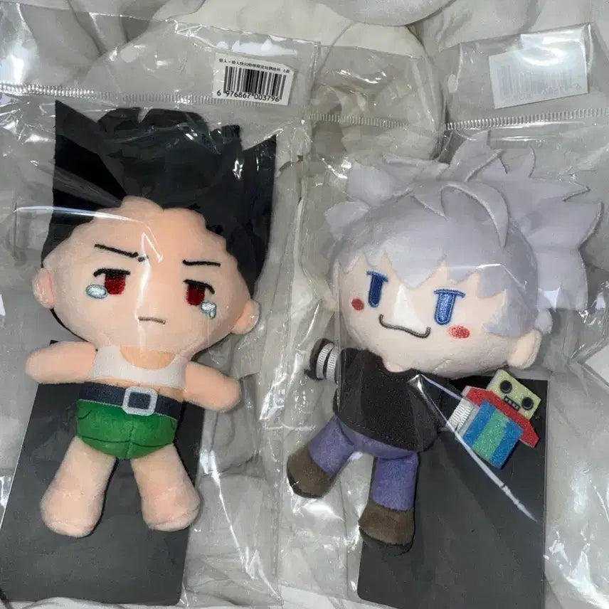 [BUNJANG] Hunter x Hunter Shanghai Limited Edition Mascot Plush Bundle / 일괄 헌터헌터 중국 상하이 한정 팝업 누이 곤 키르아 마스코트 누이 키링
