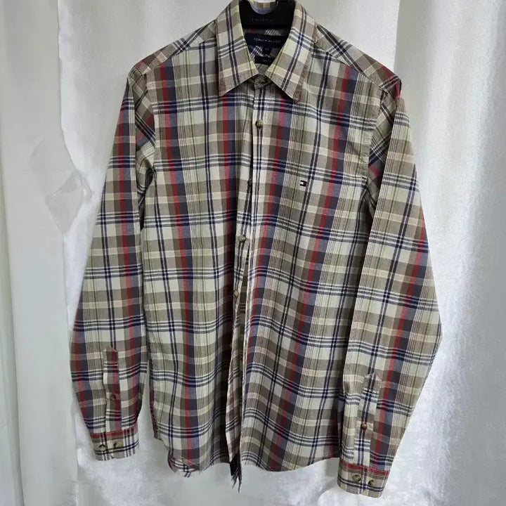 [BUNJANG] Tommy Hilfiger Check Long Sleeve Shirt / 타미힐피거 체크 긴팔 셔츠 (1864)