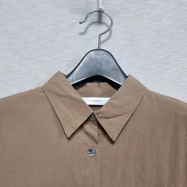 [BUNJANG] Unspecified Crop Short-Sleeve Shirt / 피그먼트 크롭 반팔 남방 여55 ㅡ0330