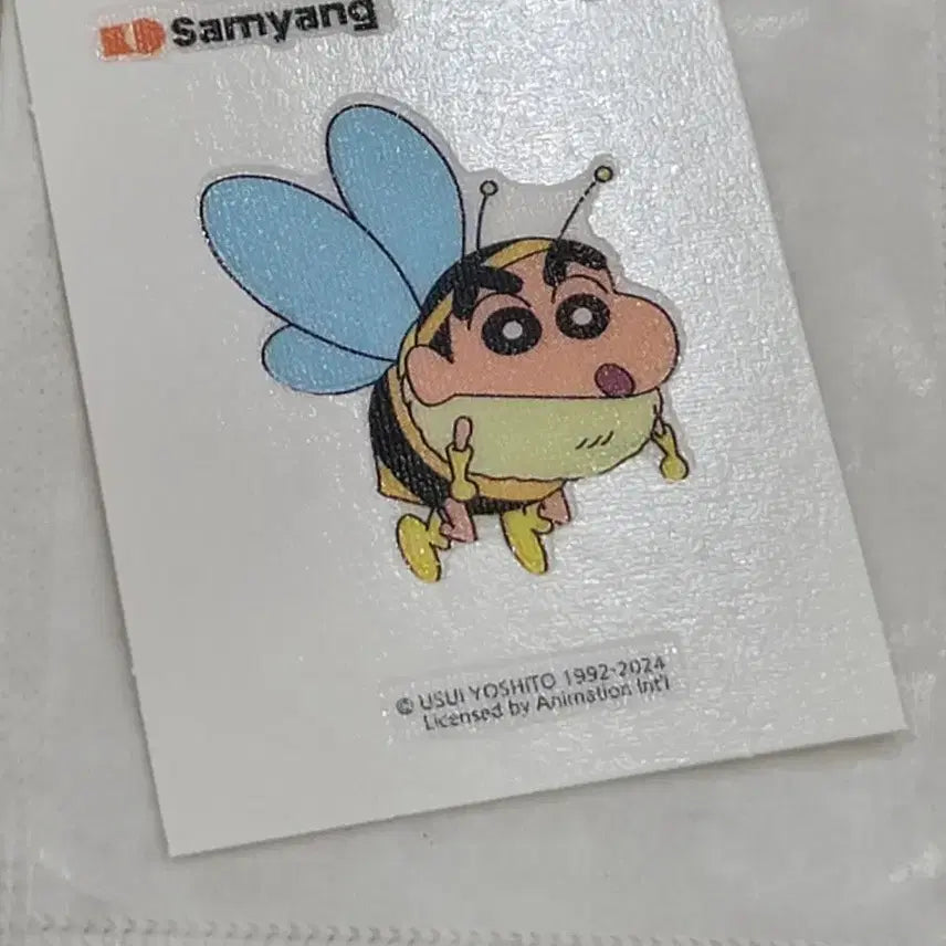 [BUNJANG] Crayon Shin-chan Honeybee Sticker / 꿀벌 짱구 띠부씰 판매
