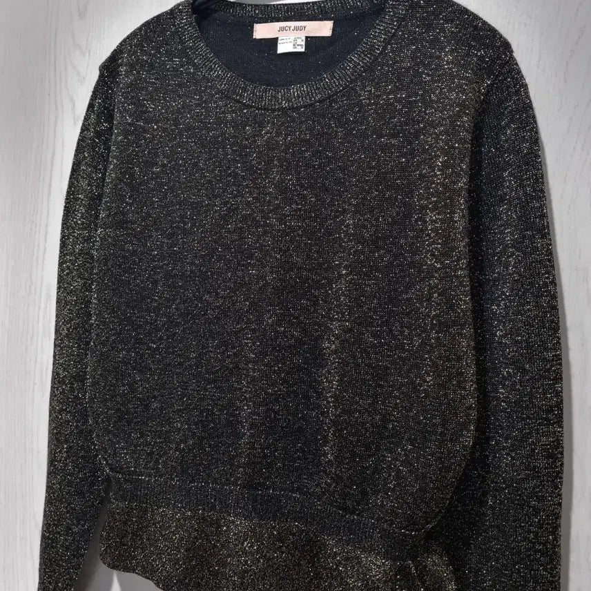 [BUNJANG] JUCY JUDY Black Knit Sweater / 주시쥬디 브랜드의 여성 니트
