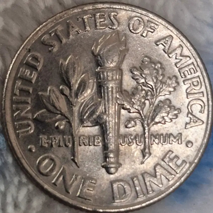 [BUNJANG] 2005 US Roosevelt Dime Coin / 2005년 D미국 루즈벨트 다임 주화.  센터 스트라이크. 오바