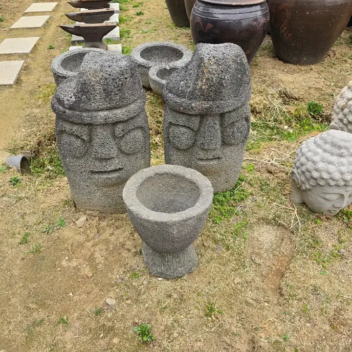 [BUNJANG] Small Stone Mortar / 소형 돌절구