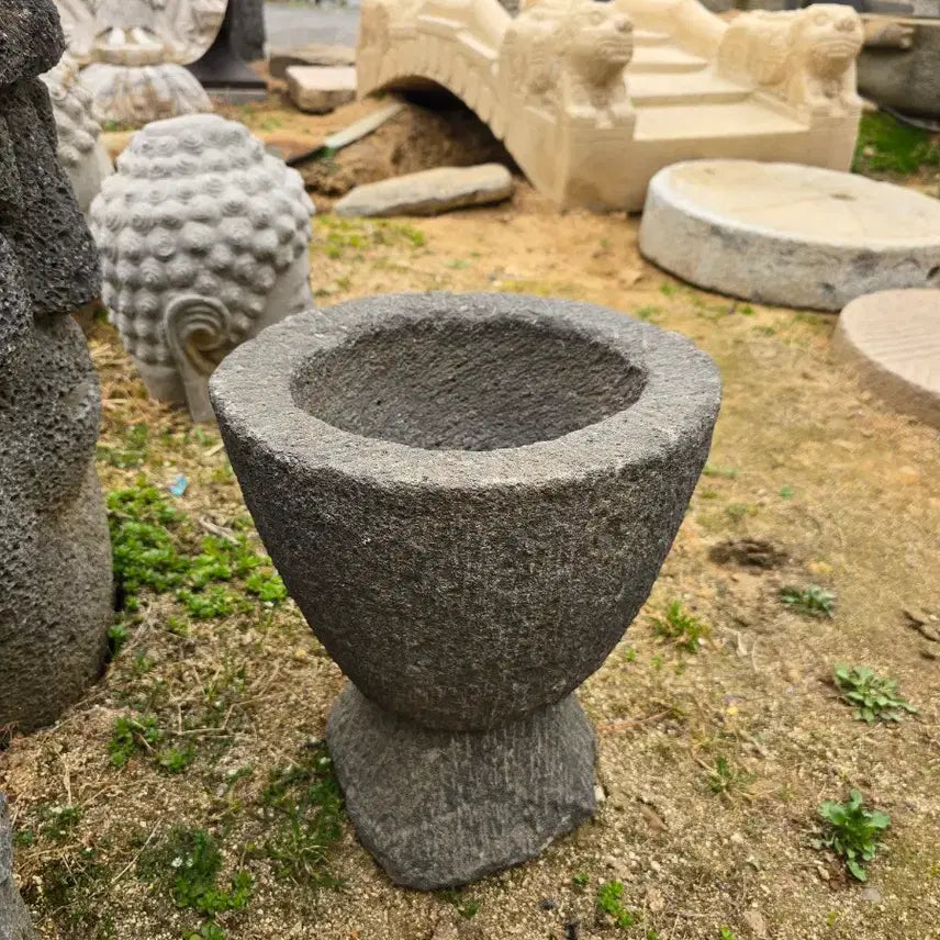 [BUNJANG] Small Stone Mortar / 소형 돌절구