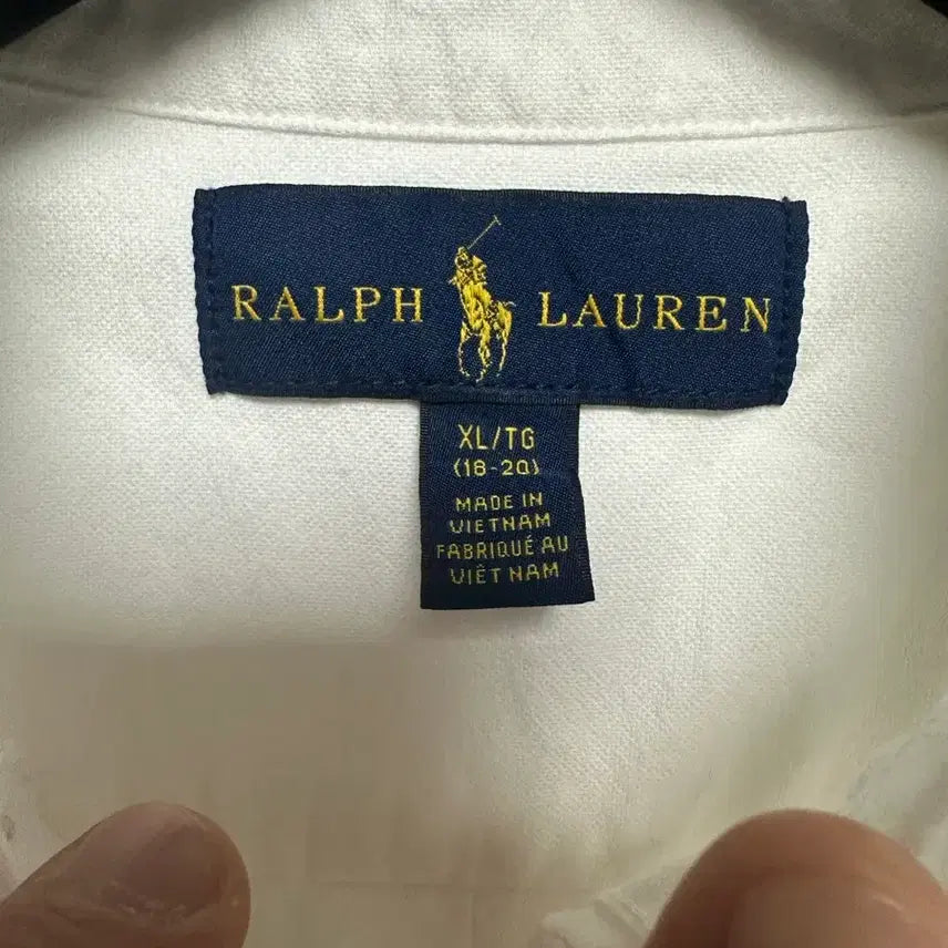 [BUNJANG] Polo Ralph Lauren White Oxford Shirt (S) / no.175 폴로랄프로렌 화이트옥스포드셔츠 s 상태s급