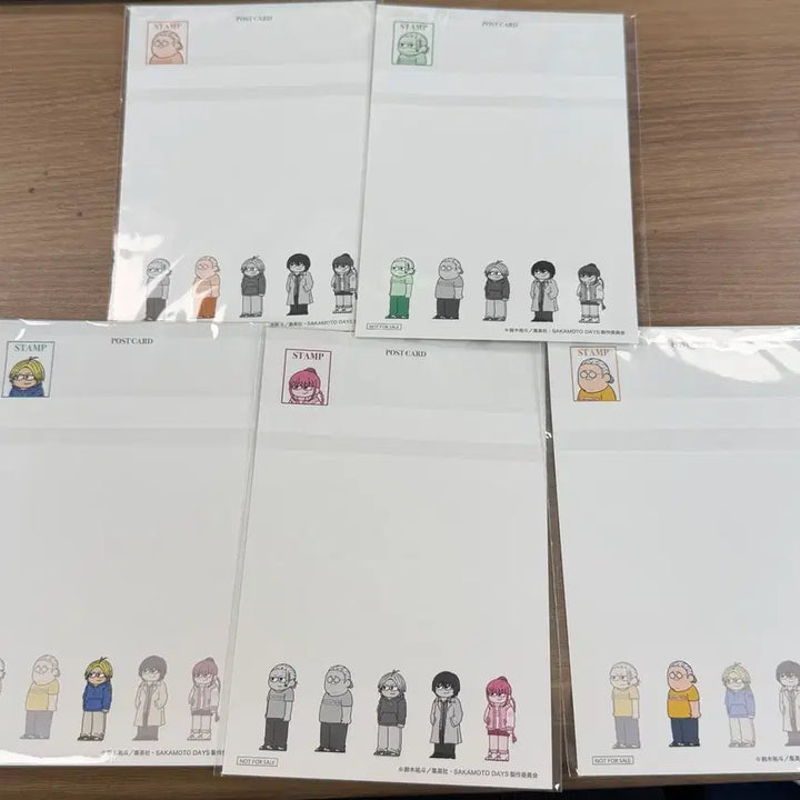 [BUNJANG] Sakamoto Days Loft POB Postcard Bundle Set / 사카모토데이즈, 사카데이 로프트 특전 엽서 일괄 (미개봉)