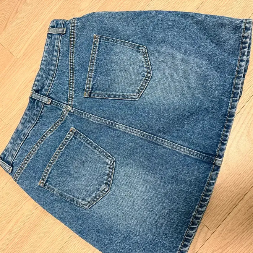 [BUNJANG] Topten Denim Mini Skirt / 탑텐 데님 면 미니 스커트 청치마 M28사이즈 55-66 정도