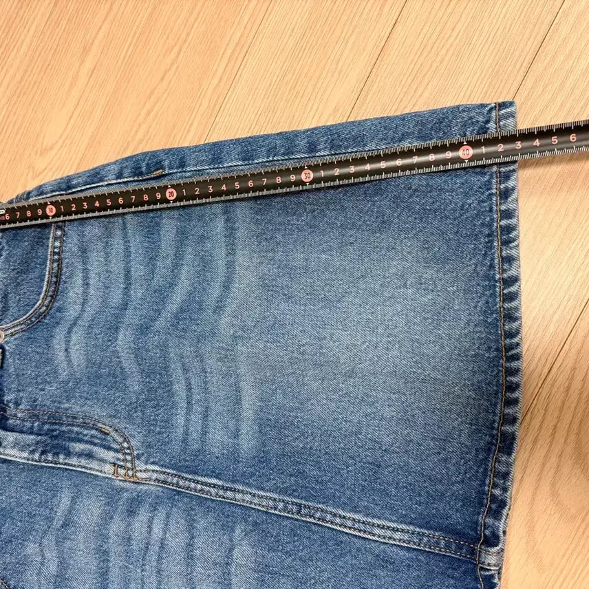 [BUNJANG] Topten Denim Mini Skirt / 탑텐 데님 면 미니 스커트 청치마 M28사이즈 55-66 정도