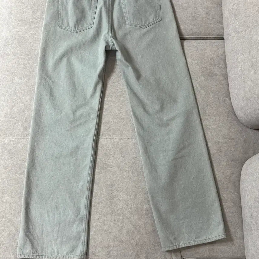 [BUNJANG] Label Archive Relaxed Fit Jeans / 라벨아카이브 relaxed fit jeans mint grey