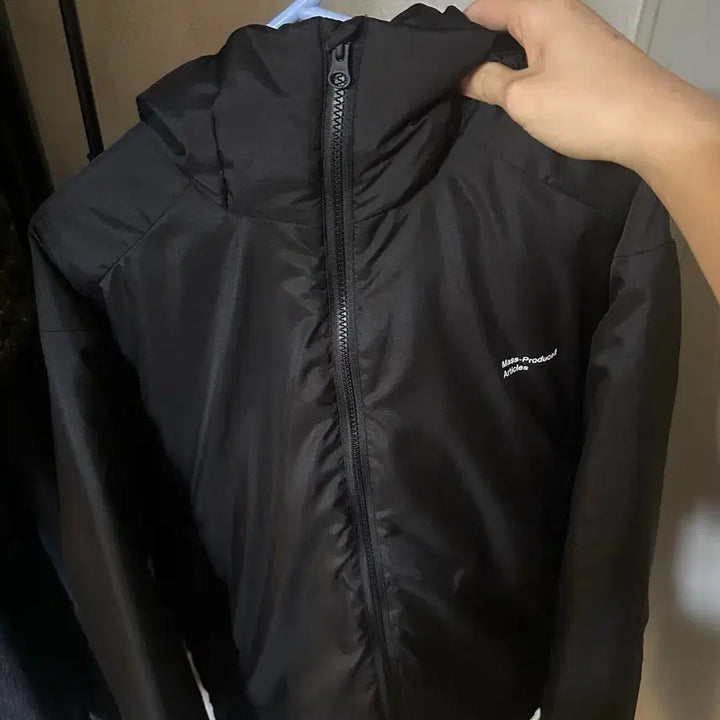[BUNJANG] Plastic Product Padded Liner Jacket / 플라스틱프로덕트 패딩 라이너 블랙