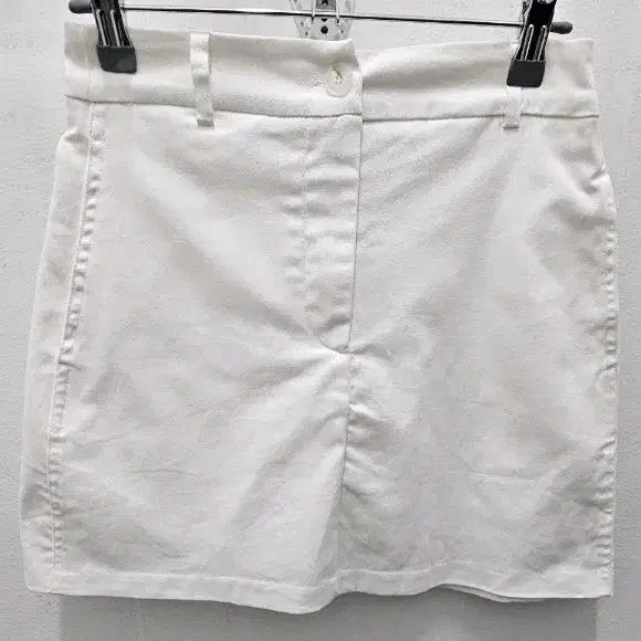 [BUNJANG] White Mini Skirt Shorts / 화이트 미니 스커트 치마바지