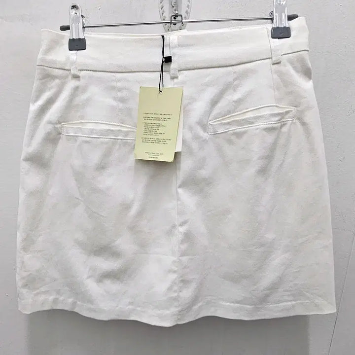 [BUNJANG] White Mini Skirt Shorts / 화이트 미니 스커트 치마바지